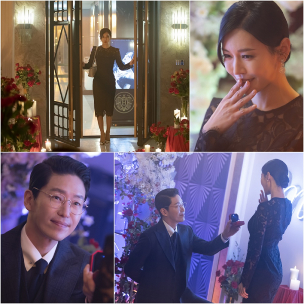 ▲'펜트하우스' 엄기준, 김소연(사진제공=SBS)