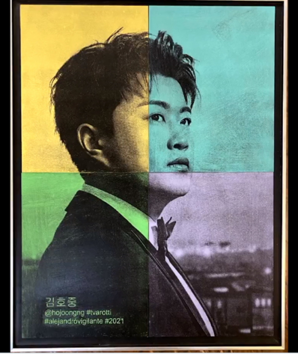 ▲김호중(사진제공=알레한드로 비질란테 공식 SNS 채널 캡처)