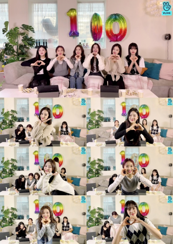 (사진 = STAYC 공식 V LIVE 화면 캡처)