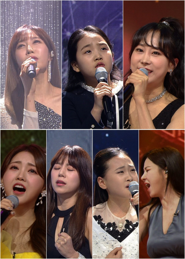 ▲'미스트롯2' 결승 진출자(사진제공=TV조선)