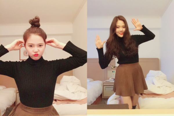 ▲'폰클렌징' 오마이걸 효정(사진제공=MBC)