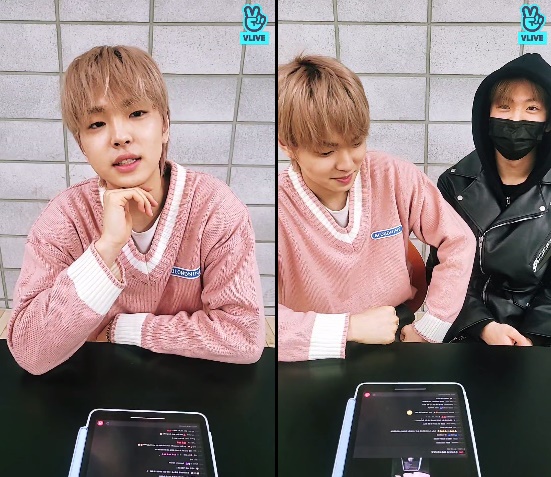 ▲고스트나인 이강성 이태승 브이라이브