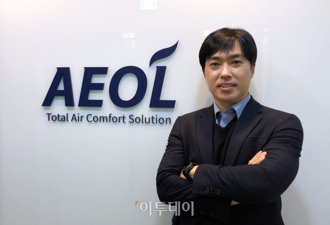 ▲3일 경기도 판교에서 만난 백재현 에이올코리아 대표. 성장단계인 회사에 투자 외에 융자가 필요하다고 거듭 강조했다. (홍인석 기자 mystic@)