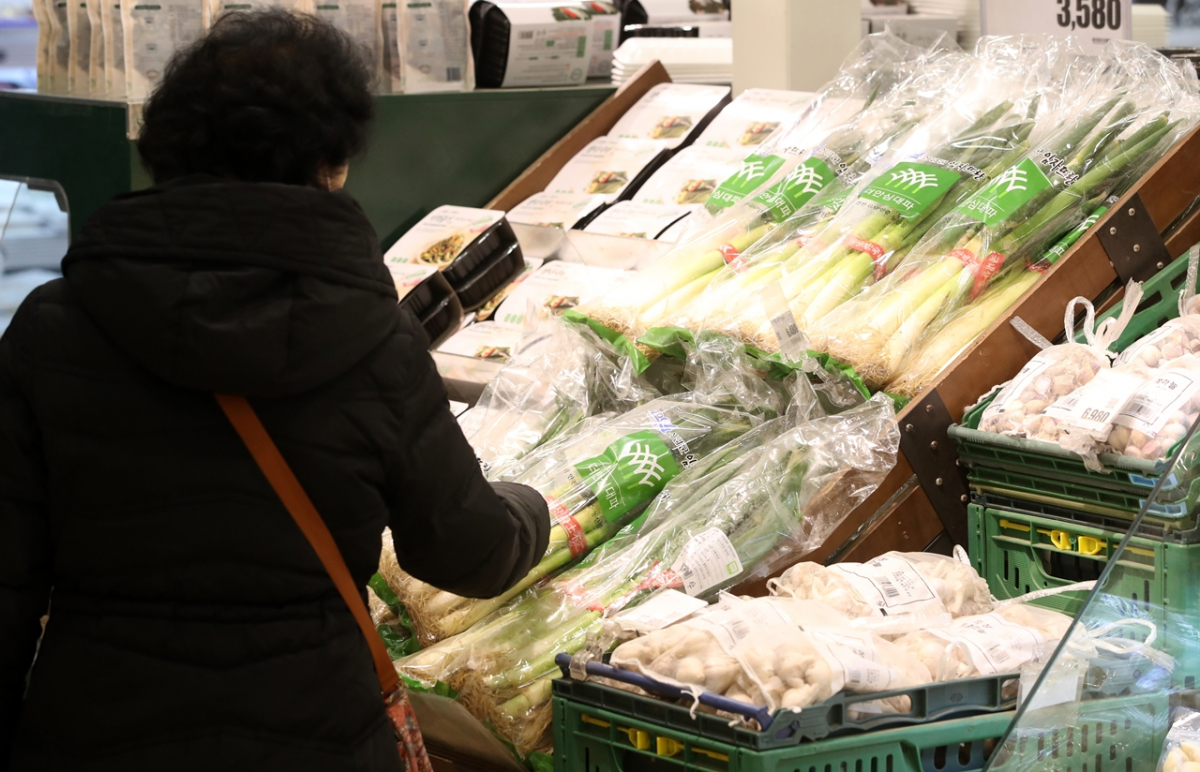 ▲서울의 한 대형 마트에서 시민들이 장을 보고 있다. (뉴시스)