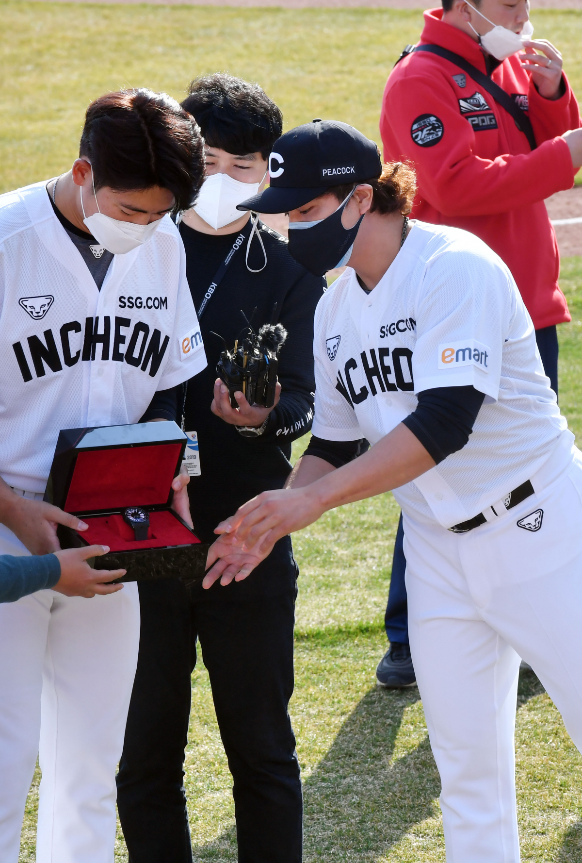 ▲추신수 이태양 (뉴시스)