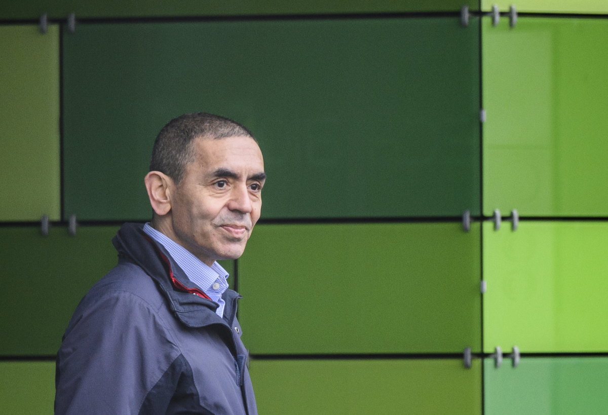 ▲우구어 자힌 바이오엔테크의 공동창업자이자 최고경영자(CEO). 신화뉴시스 