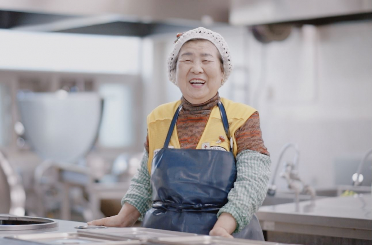 ▲LG의인상을 수상한 우영순씨 (사진제공=LG그룹)