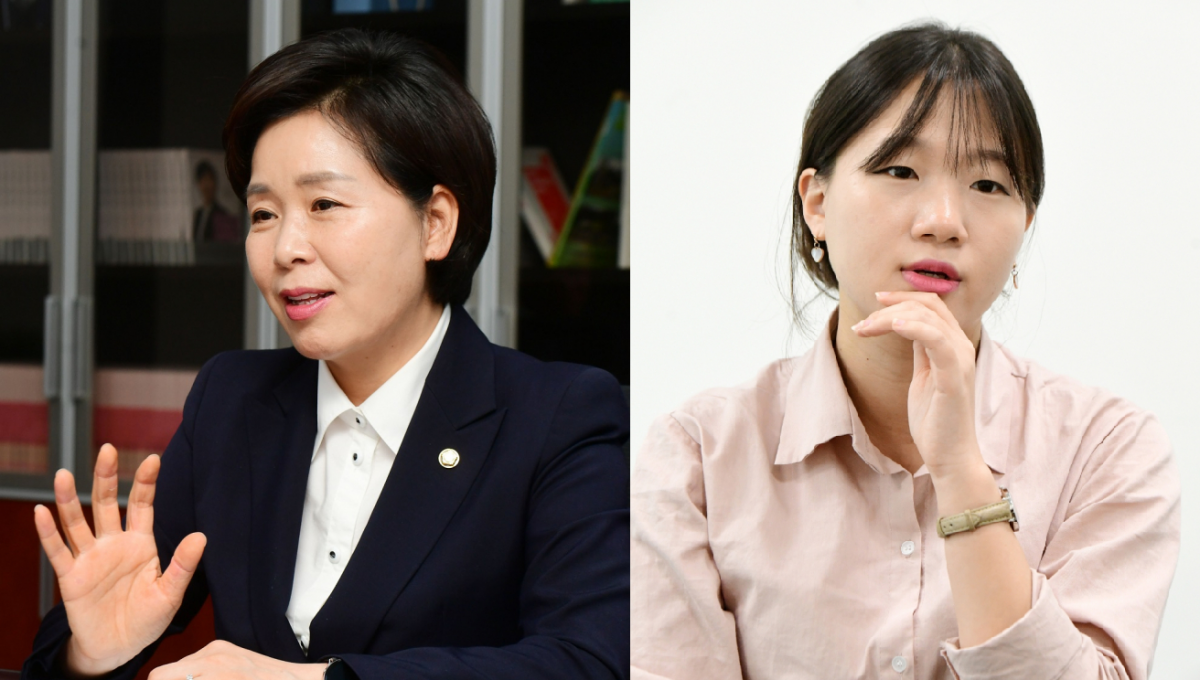 ▲더불어민주당 양향자박성민 최고위원 (이투데이DB)
