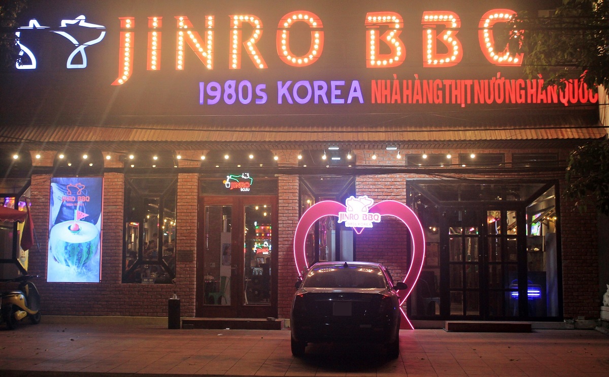 ▲베트남 진로비비큐(JINRO BBQ) 2호점 (하이트진로)