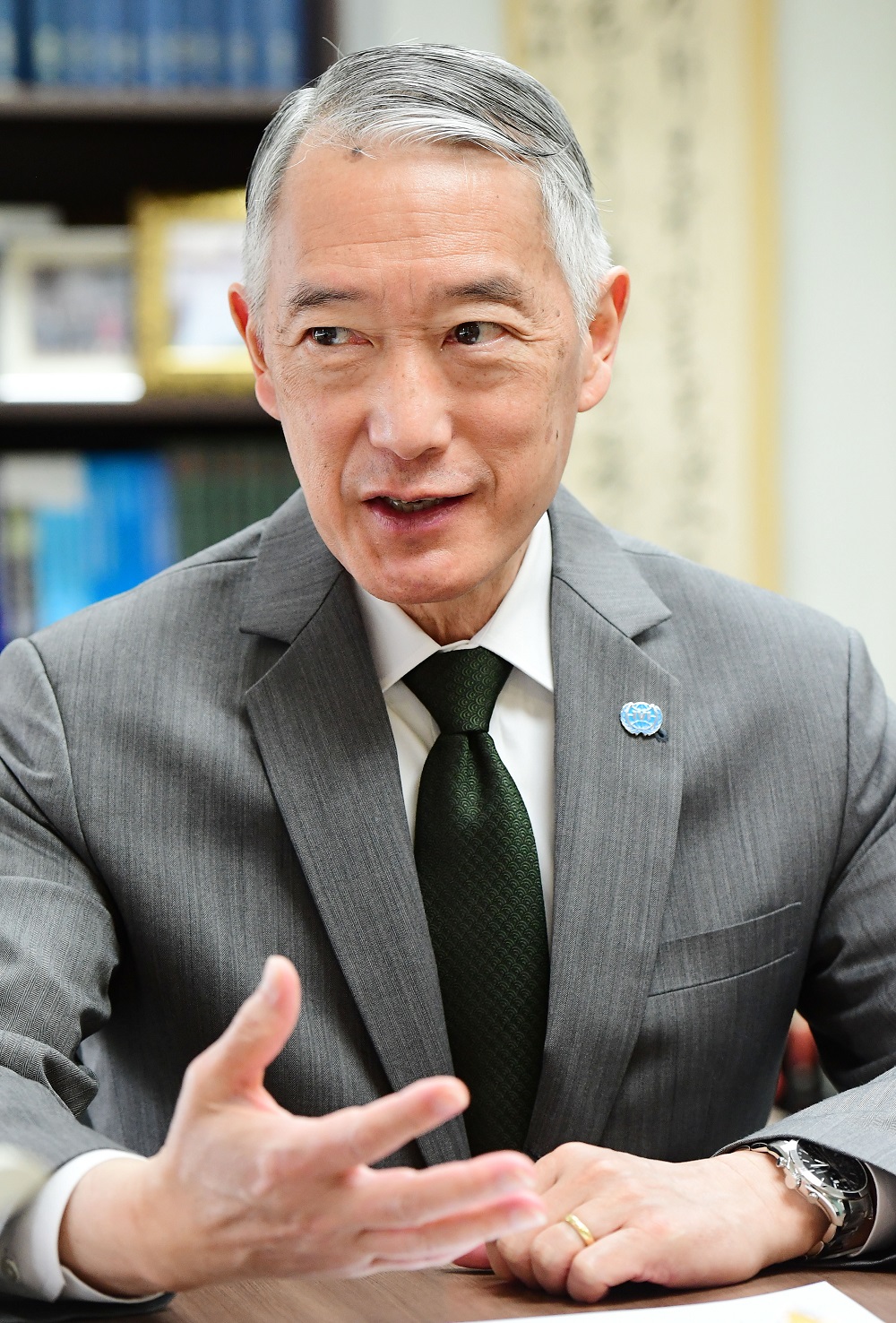 ▲제롬김 국제백신연구소 사무총장이 15일 서울 관악구 국제백신연구소에서 이투데이와 인터뷰 하고 있다.  (고이란 기자 photoeran@)