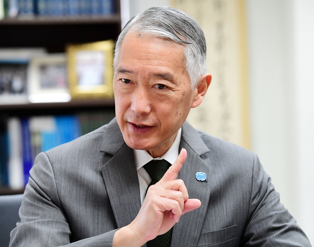 ▲제롬김 국제백신연구소 사무총장이 15일 서울 관악구 국제백신연구소에서 이투데이와 인터뷰 하고 있다.  (고이란 기자 photoeran@)