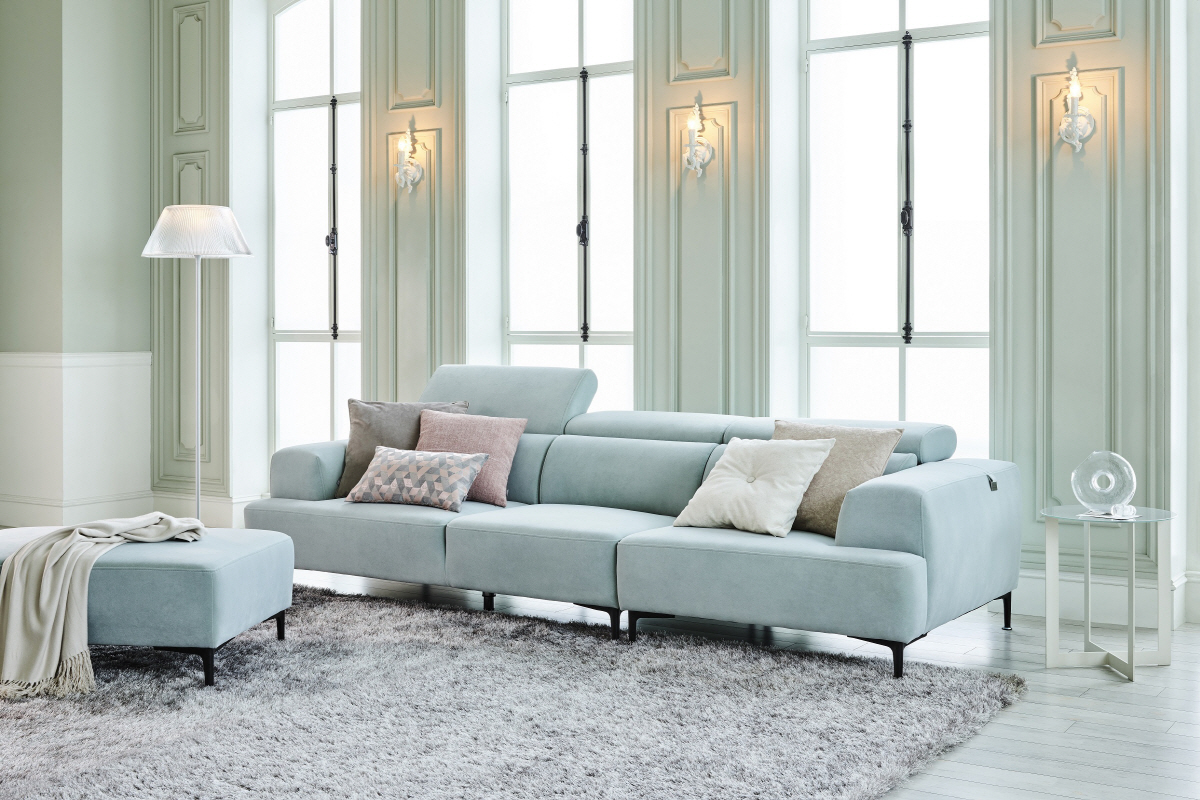 ▲한샘 바흐 인피니모드2 파스텔블루
