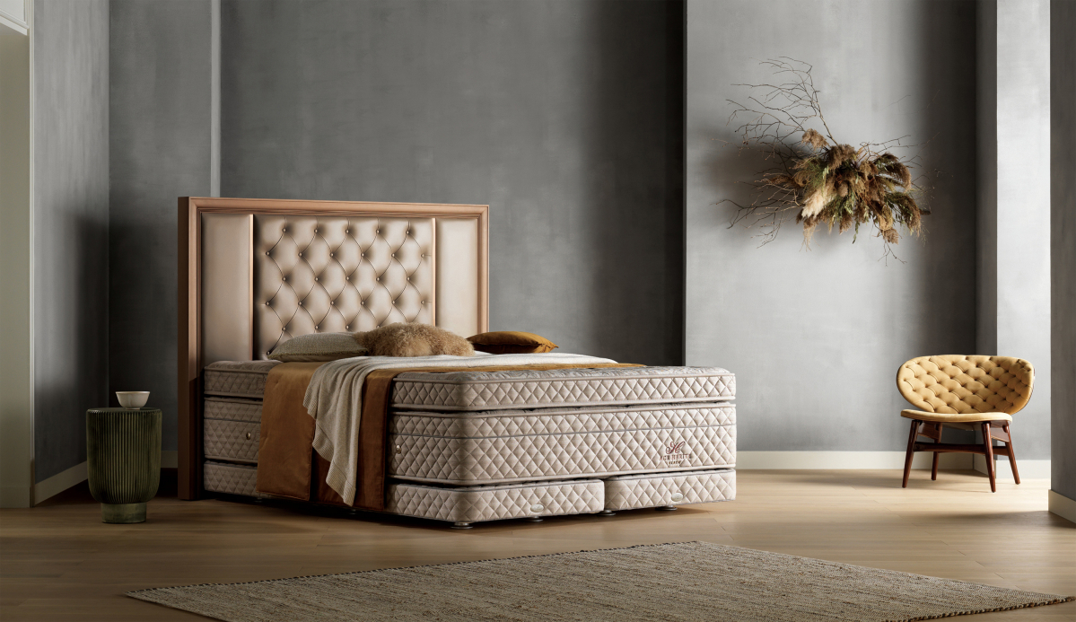 ▲에이스 헤리츠 벨라 ‘트러플 브라운’. (사진제공=에이스침대)