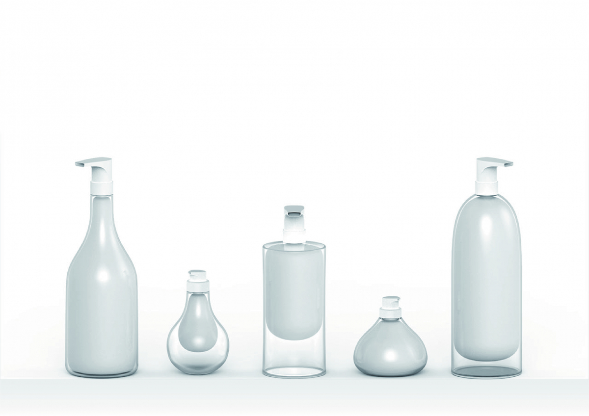 ▲'이너보틀'의 화장품 용기 (사진제공=LG화학)