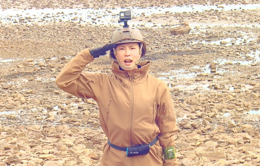 ▲‘정글의 법칙' 특전사 강은미(사진제공=SBS)