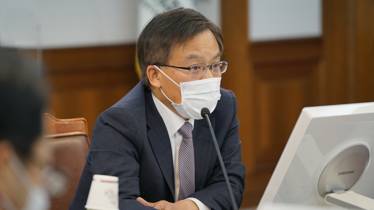 ▲조남관 검찰총장 직무대행. (사진제공=대검찰청)