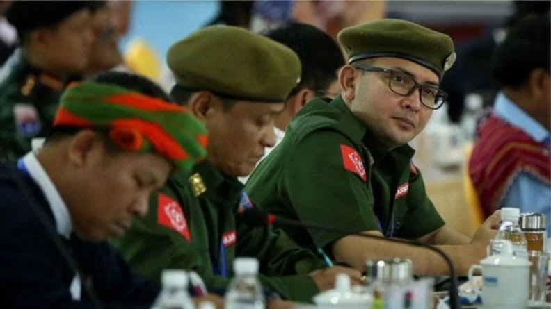 ▲미얀마 무장단체 아라칸군(AA)이 간부 회의를 하고 있다. 출처 아라칸군 홈페이지