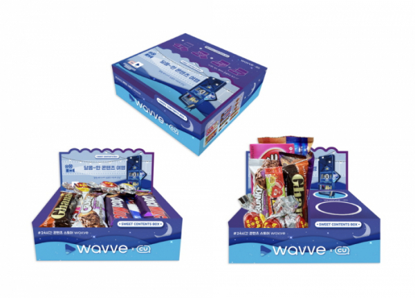 ▲‘웨이브 스낵박스’(사진제공=웨이브)