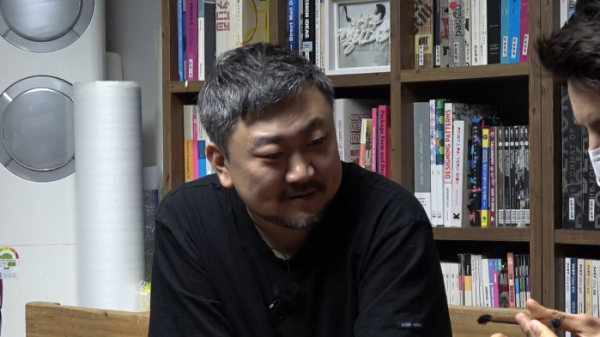 ▲‘어서와 한국살이는 처음이지?’ 국내 1호 캘리그라피스트 이상현 작가(사진제공=MBC에브리원)