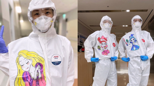 ▲‘편스토랑’ 방호복 나이팅게일 간호사 (사진제공=KBS 2TV)