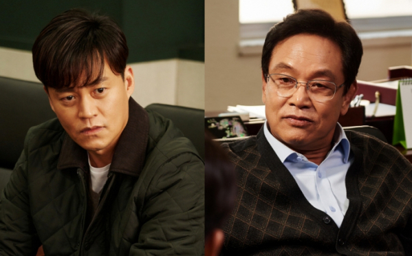 ▲‘타임즈’ 이서진, 김영철(사진제공=OCN)