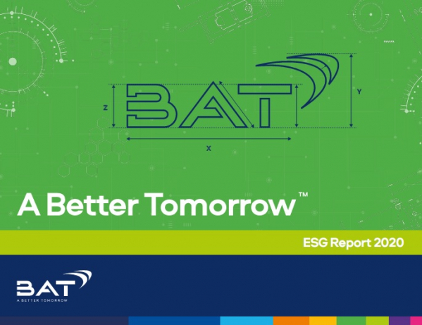 ▲BAT 그룹의 2020 ESG(환경 사회 지배구조) 보고서 (BAT 코리아)