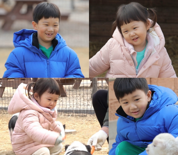 ▲도경완 아들 딸 도연우 도하영(사진제공=KBS)