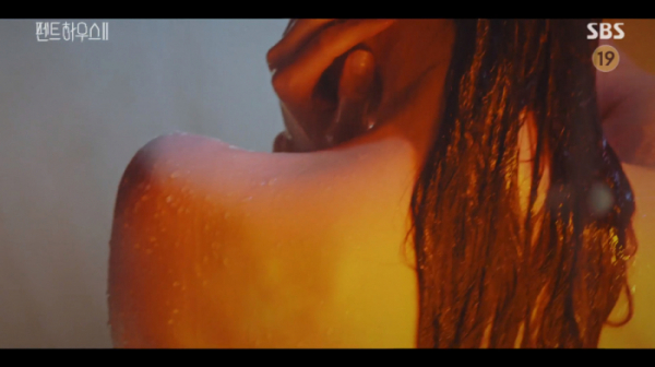 ▲이지아 정체 나애교 아닌 심수련(사진=SBS 방송화면 캡처)