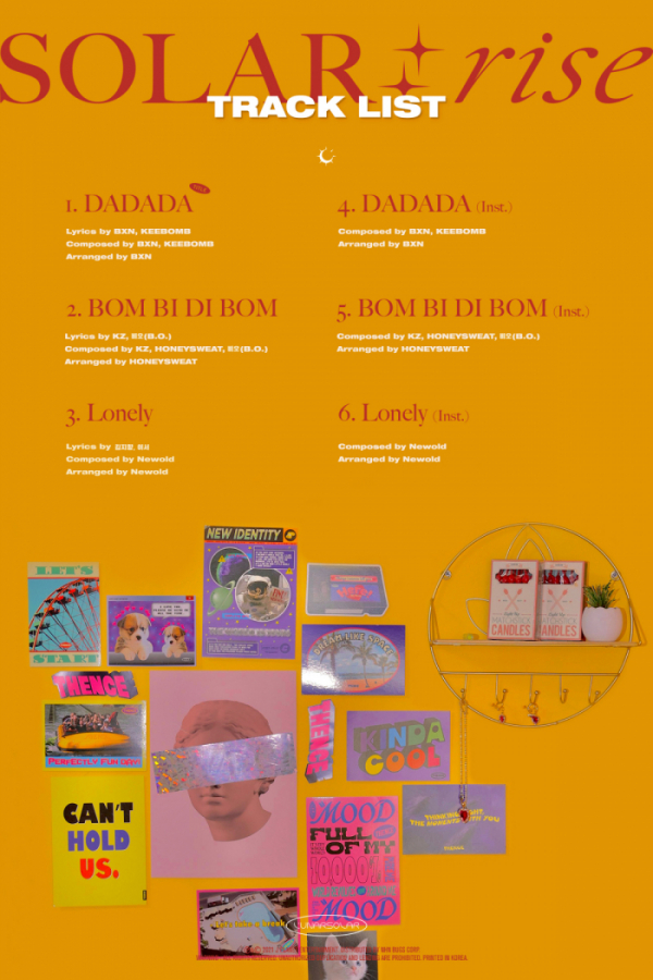 ▲루나솔라 트랙리스트(사진제공=제이플래닛 엔터테인먼트)