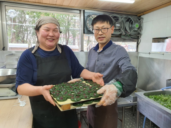 ▲광주 쑥떡 쑥인절미 달인(사진제공=SBS)