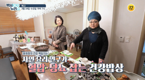 ▲'백세누리쇼' 윤희정(사진제공=TV조선)