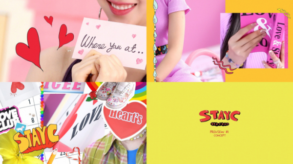 ▲스테이씨(STAYC)(사진 = 하이업엔터테인먼트 제공)
