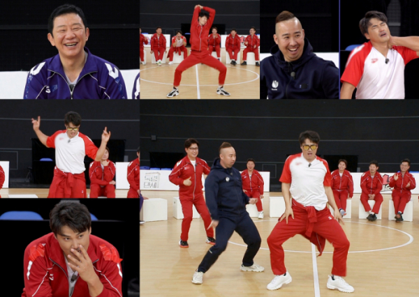 ▲뭉쳐야 쏜다 유희관 홍성흔(사진제공=JTBC)