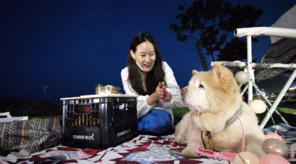 ▲이엘 반려견(사진제공=SBS)