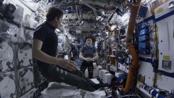 ▲LG유플러스가 XR 얼라이언스를 통해 제작한 'Space Explorers: The ISS Experience'의 장면 (LG유플러스)
