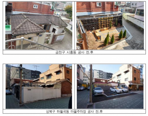 ▲서울시 '빈집 활용 도시재생 프로젝트’ 사례  (자료제공=서울시)