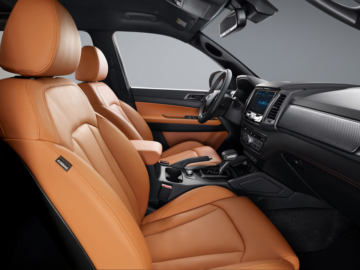 ▲더 렉스턴 스포츠 실내 (사진제공=쌍용차)