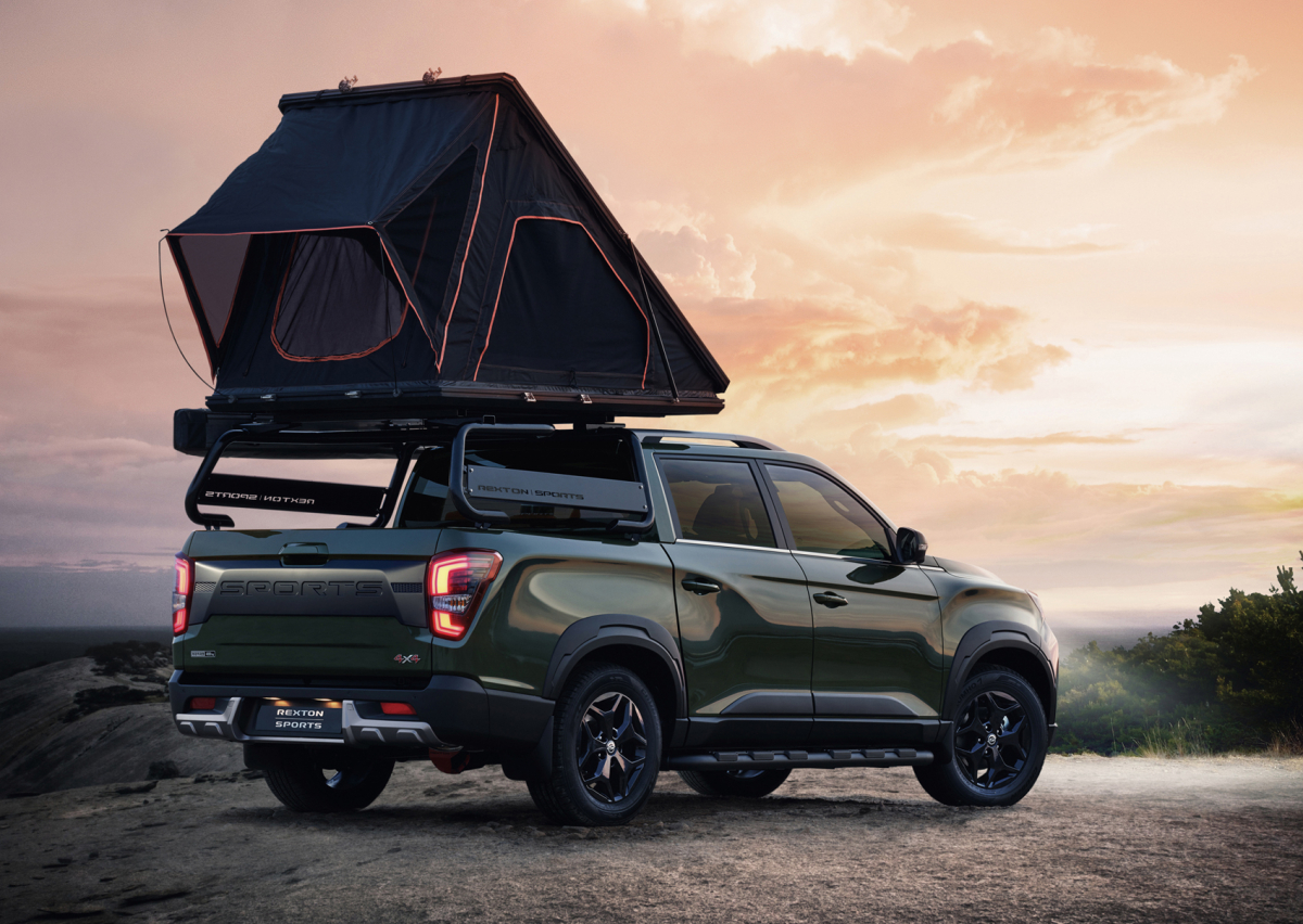 ▲더 렉스턴 스포츠 후면 (사진제공=쌍용차)