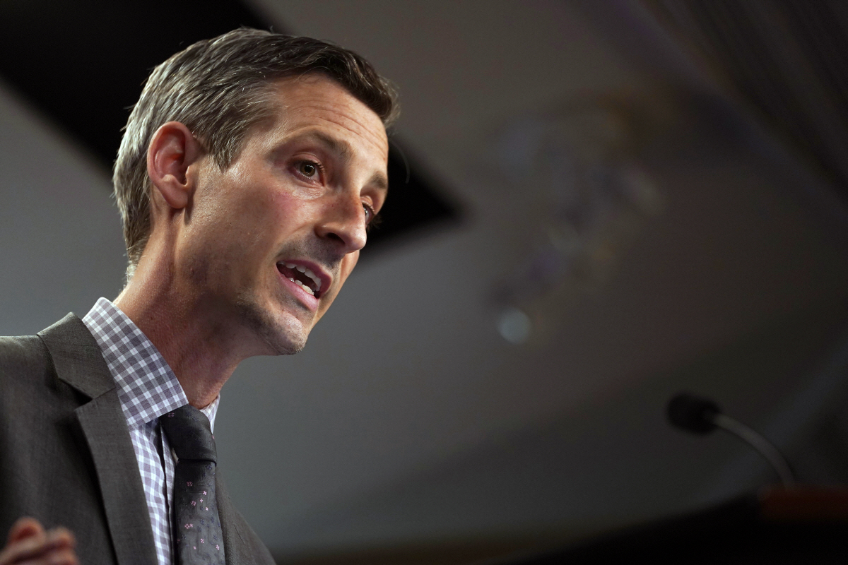 ▲네드 프라이스 미 국무부 대변인이 지난달 31일(현지시간) 워싱턴에서 브리핑을 하고 있다. 워싱턴D.C./AP연합뉴스
