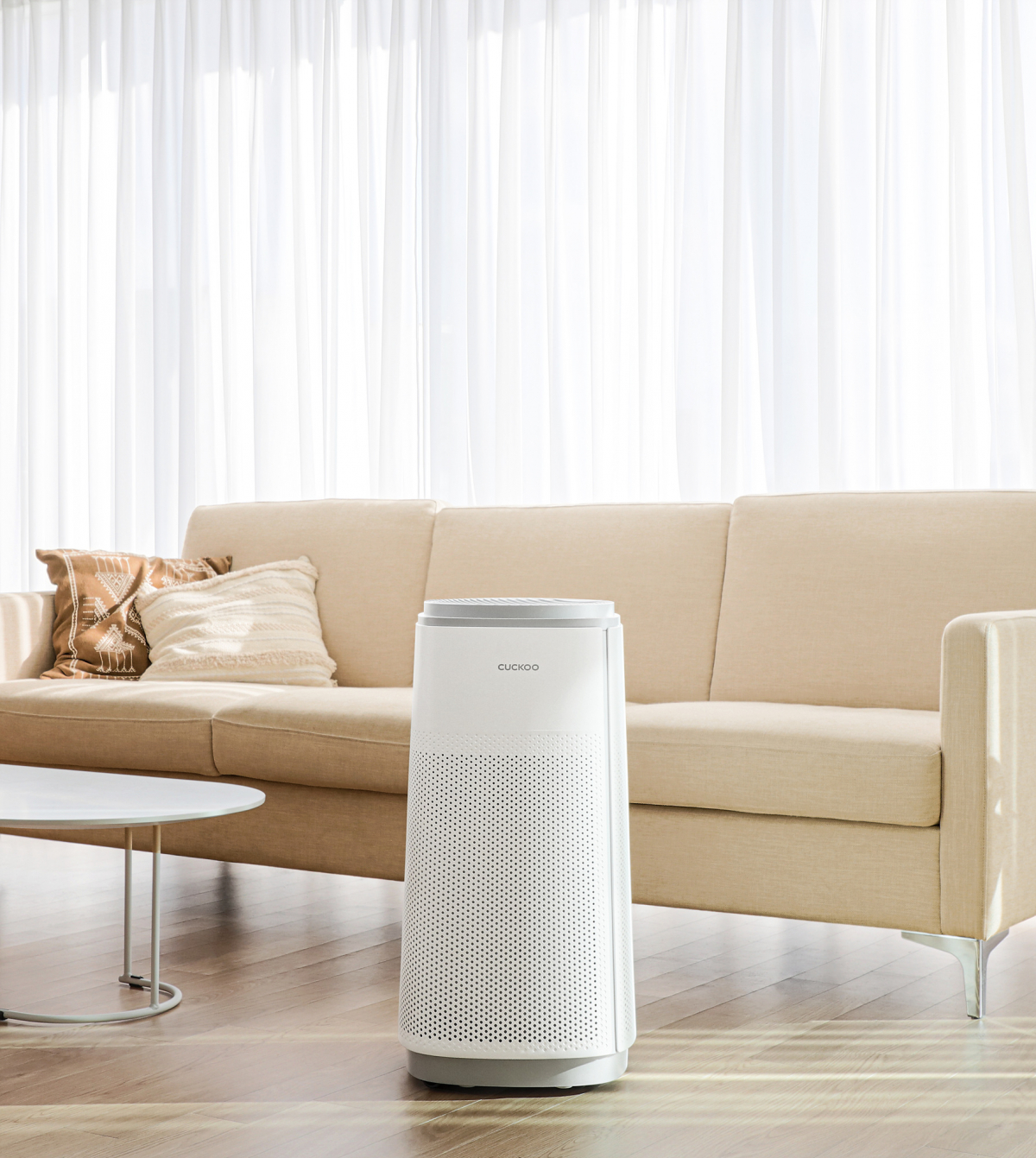 ▲쿠쿠 공기청정기 ‘T8700’ (사진제공=쿠쿠홈시스)