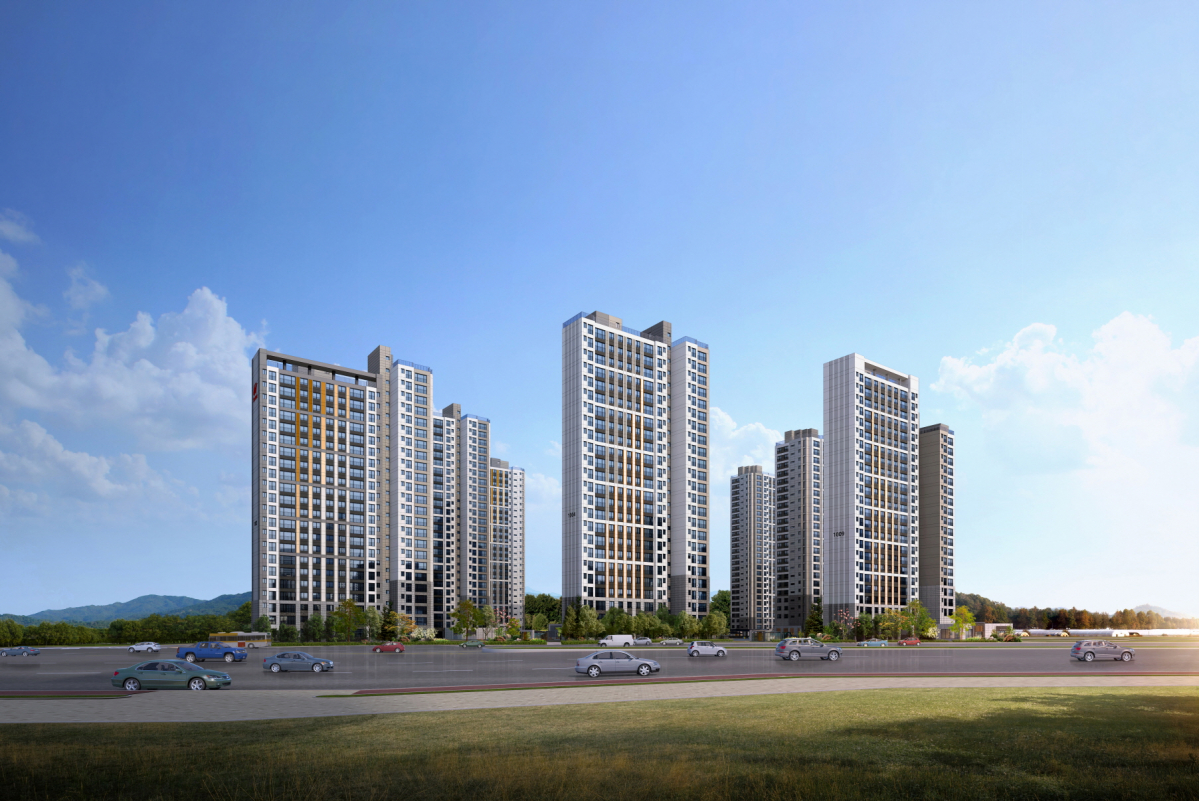 ▲'힐스테이트 모종 네오루체' 투시도 (자료제공=현대엔지니어링)