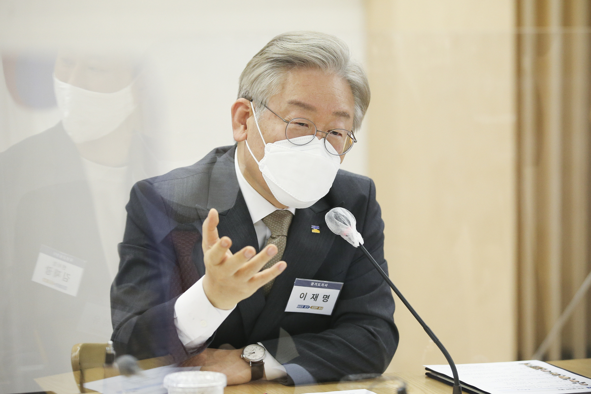 ▲이재명 경기도지사. (사진제공=경기도)