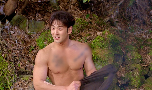 ▲‘정글의 법칙-봄’ 백호(사진제공=SBS)