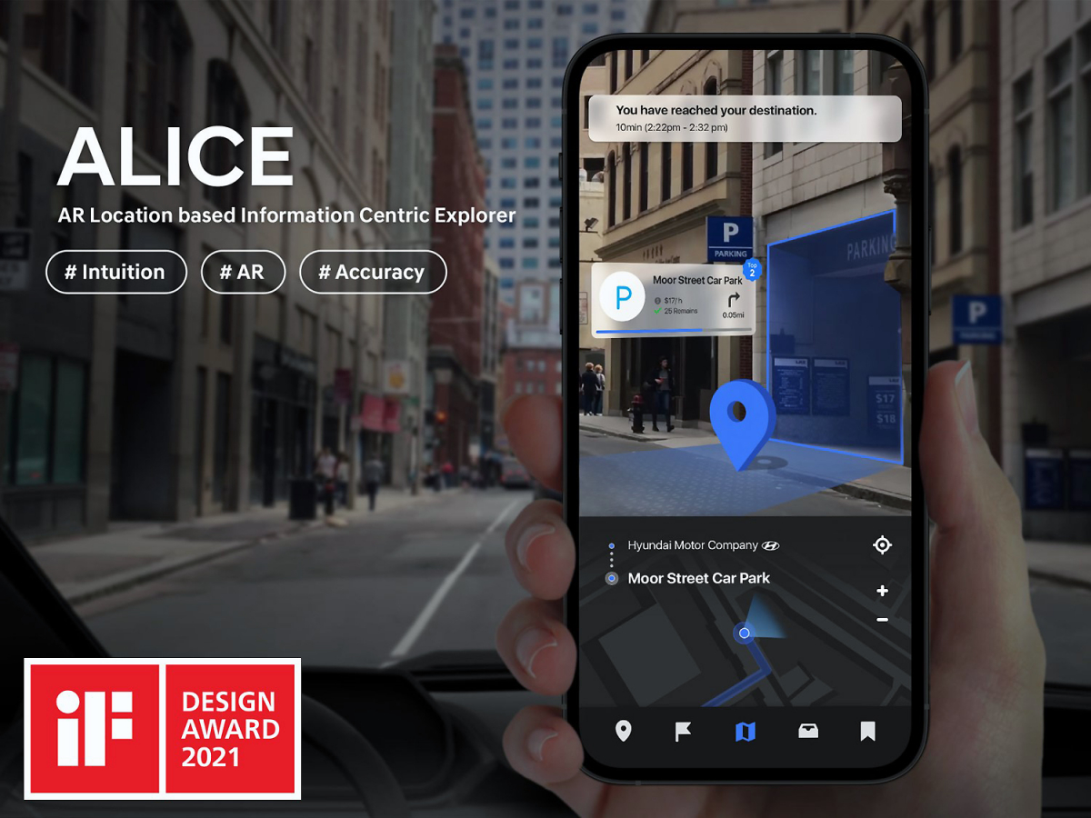 ▲2021 iF디자인상-ALICE  (사진제공=현대차)