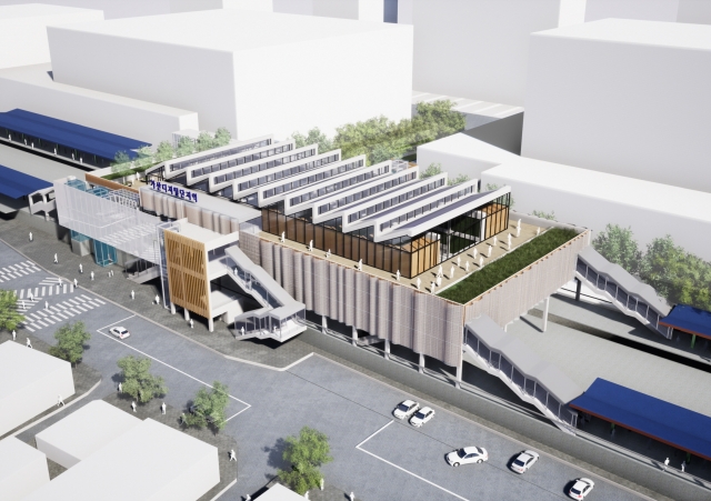 ▲금천구 가산디지털단지역 신축역사 조감도 (금천구)