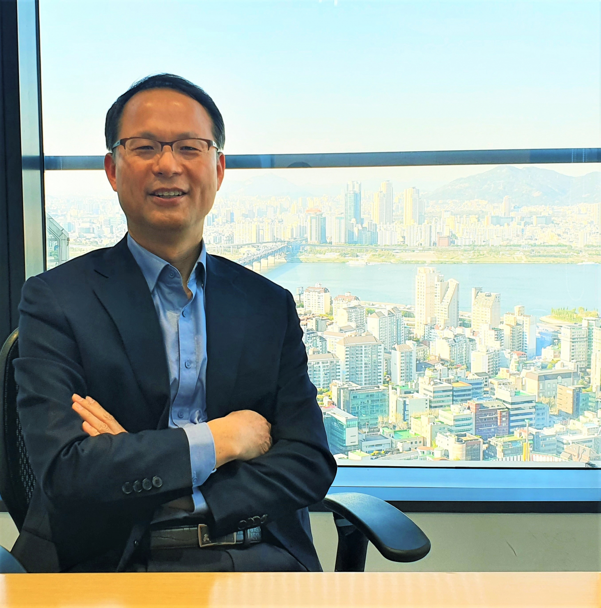 ▲이민호 율촌 ESG연구소장이 지난 14일 서울 강남구 삼성동에 위치한 율촌 사무실에서 이투데이와 인터뷰를 진행하고 있다.  (윤기쁨 기자 @modest12)