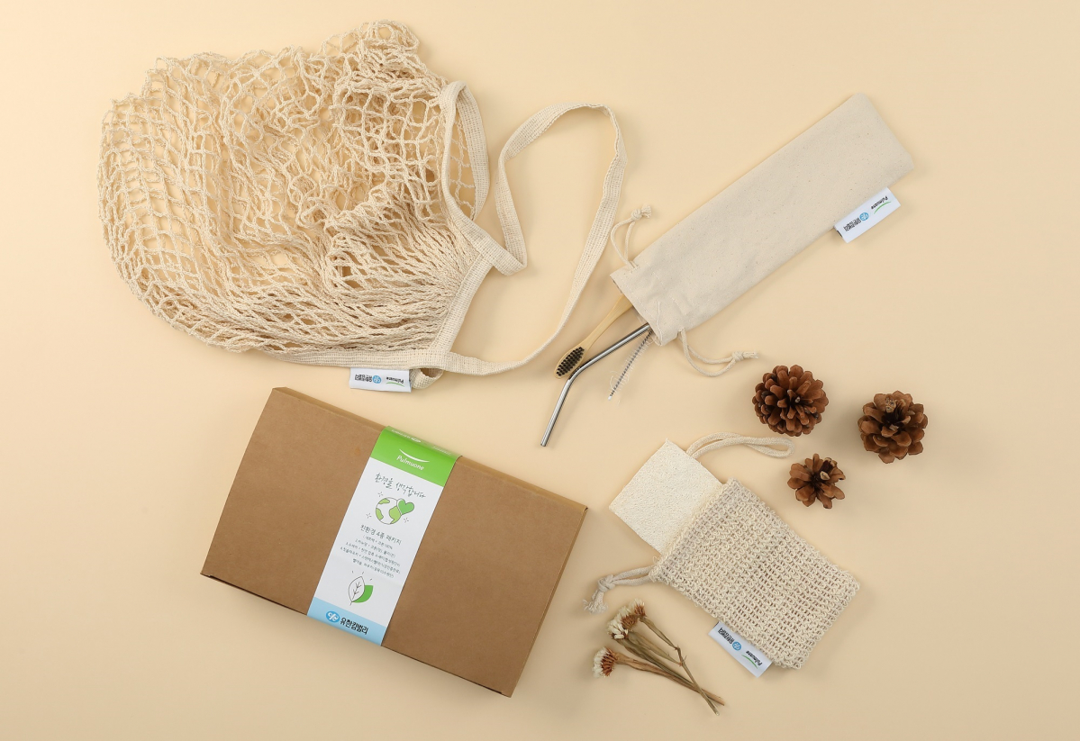 ▲SSG닷컴에서 제공하는 제로웨이스트 굿즈 (풀무원)