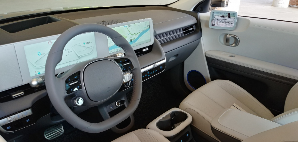 ▲실내 곳곳에는 재활용 소재를 사용했다.  (유창욱 기자 woogi@)