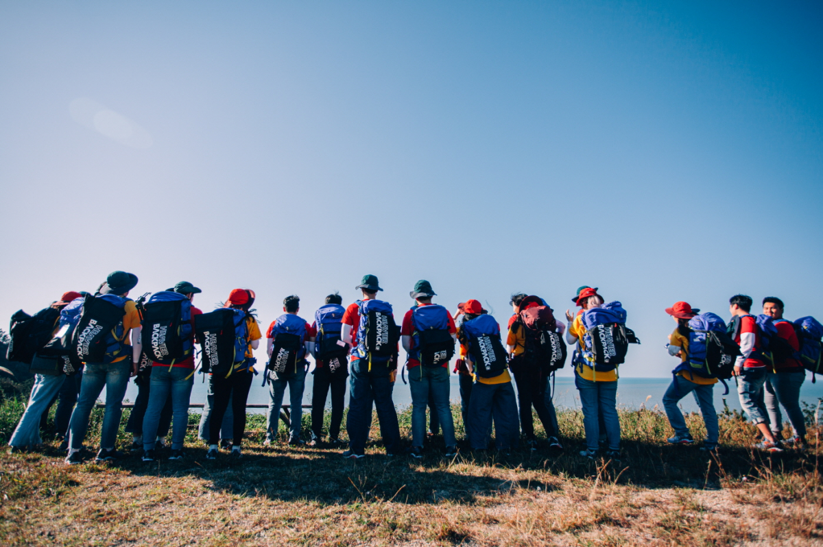 ▲2020년 블랙야크청년셰르파 5기 활동  (사진제공=블랙야크)