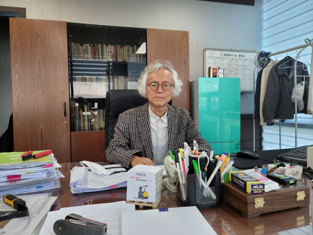 ▲강희철 태진이엔지 대표(사진=고종민 기자)
